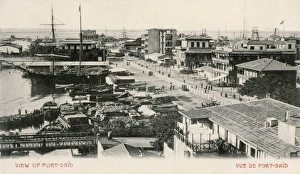 Landed Gallery: Harbour of Port Said, Egypt