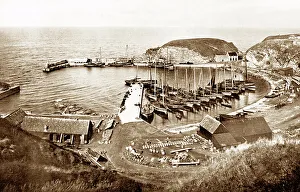 Harbour, Portknockie early 1900's