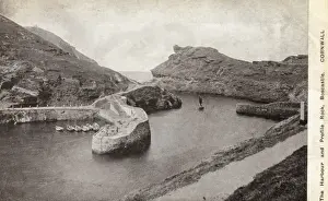 The Harbour and Profile Rock - Boscastle
