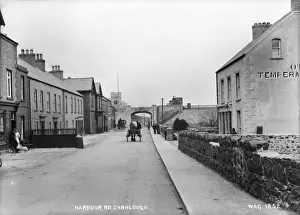 Carnlough Prints: Harbour Road, Carnlough