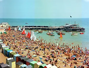 Broadstairs Prints: Harbour and sands, Broadstairs