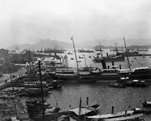 Harbour scene, China