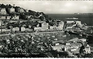 Torbay Collection: Harbour & Vane Hill, Torquay, Devon