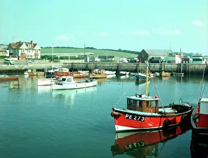 The harbour, West Bay
