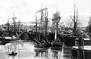 The Harbour, Whitehaven early 1900's
