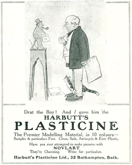 Premier Prints: Harbutt's Plasticine Advertisement