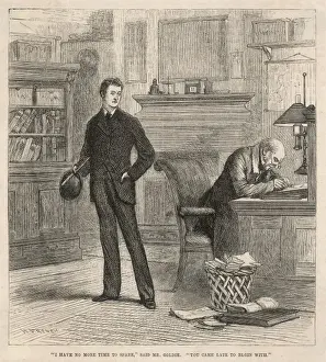 Hard Prints: Hard Boss Scolds Clerk