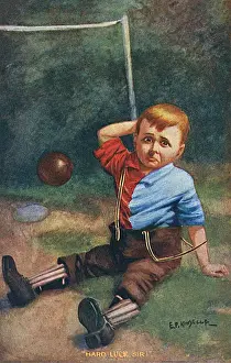 Goal Prints: Hard Luck Sir - Young lad lets in a goal