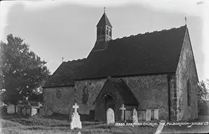 Gravestones Prints: Hardham Church