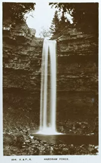 Images Dated 11th May 2011: Hardraw Force Waterfall - Yorkshire