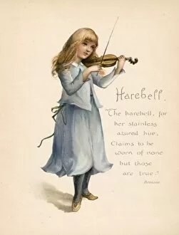 Personified Gallery: Harebell / Language of Flowers