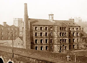 Haresholme Mill, Rawtenstall, early 1900s