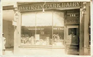 Dairy Prints: Haringey Park Dairy, Harringay, London, England