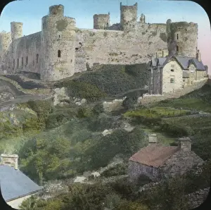 Abbeys Prints: Harlech Castle, Harlech, Gwynedd, Wales