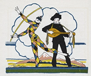 Accompaniment Gallery: Harlequin and Scaramouche