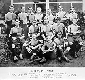 Harlequins Rugby Team in the 1890s
