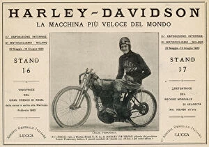 Record Collection: Harley-Davidson Advert