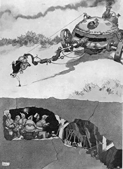 Doctor Gallery: The Harley-Scope Mine-Detector by William Heath Robinson