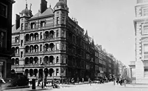 Harley Prints: Harley Street from Cavendish Square, London