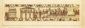 Hawk Prints: Harold Godwinson at Bosham Church and boarding a Saxon vessel