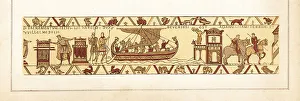 Oath Prints: Harold Godwinson makes an oath to William Duke of Normandy