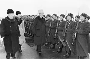 Macmillan Prints: Harold Macmillan on a state visit to Soviet Russia