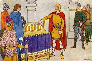 Swears Collection: Harold swears fealty to Duke William