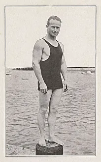 Images Dated 22nd January 2018: Harold Whitey Packman, deep sea diver, Santa Catalina, USA