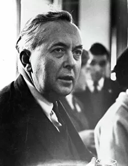 Harold Wilson, British Labour Prime Minister