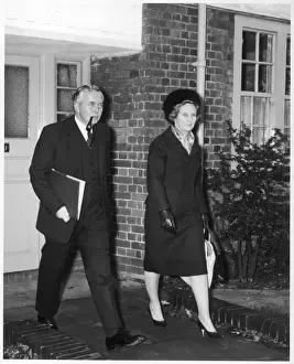 Harold Wilson and wife