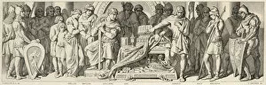 Oath Gallery: Harolds oath of fealty to Duke William of Normandy