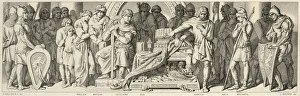 Fidelity Collection: Harolds oath of fealty to Duke William of Normandy