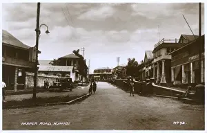 Harper Prints: Harper Road, Kumasi, Ghana, Gold Coast, West Africa