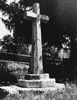 Images Dated 18th May 2011: Harpford Village Cross