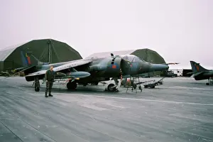 Harrier at RAF Stanley
