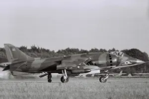 Harrier take-off