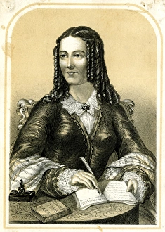 Images Dated 16th August 2017: Harriet Beecher Stowe, American author