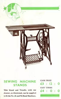 Treadle Gallery: Harris Sewing Machine stand