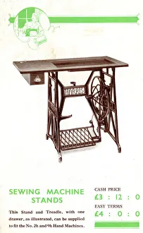 Images Dated 16th January 2020: Harris Sewing Machine stand