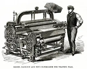 Power Prints: Harrison & Sons power loom 1862 Harrison & Sons power loom 1862