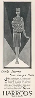 Knights Bridge Prints: Harrods advertisement for jumper suits
