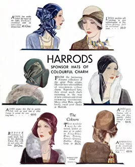 Images Dated 14th October 2019: Harrods hats for 1929