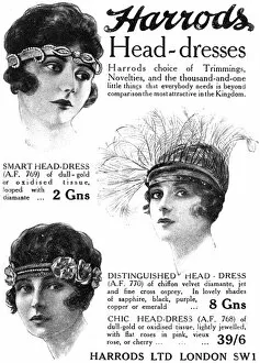 Wear Collection: Harrods head dresses 1919