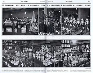 Images Dated 12th December 2018: Harrods toy department 1922