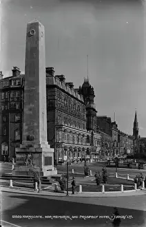 Harrogate War Memorial and Prospect Hotel