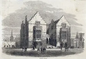 Bats Prints: HARROW / ILN 1862