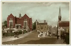 Harrow Prints: Harrow School and Chapel, Harrow, Middlesex