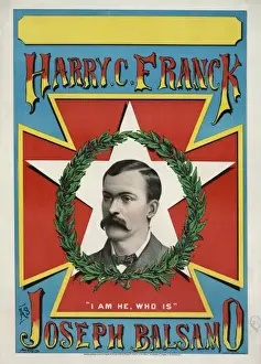 Balsamo Prints: Harry C. Franck as Joseph Balsamo