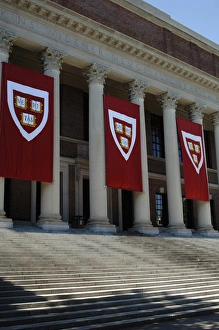 Neoclassic Collection: The Harry Elkins Widener Memorial Library. Harvard Univerist
