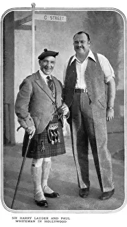 Lauder Prints: Harry Lauder and Paul Whiteman
